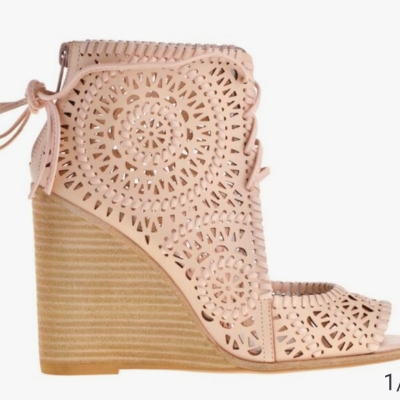 🔥NEW Jeffrey Campbell Rayos Leather Sandals - Picture 4 of 5